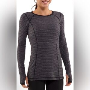 Lululemon Reversible Run Turn Around Long Sleeve